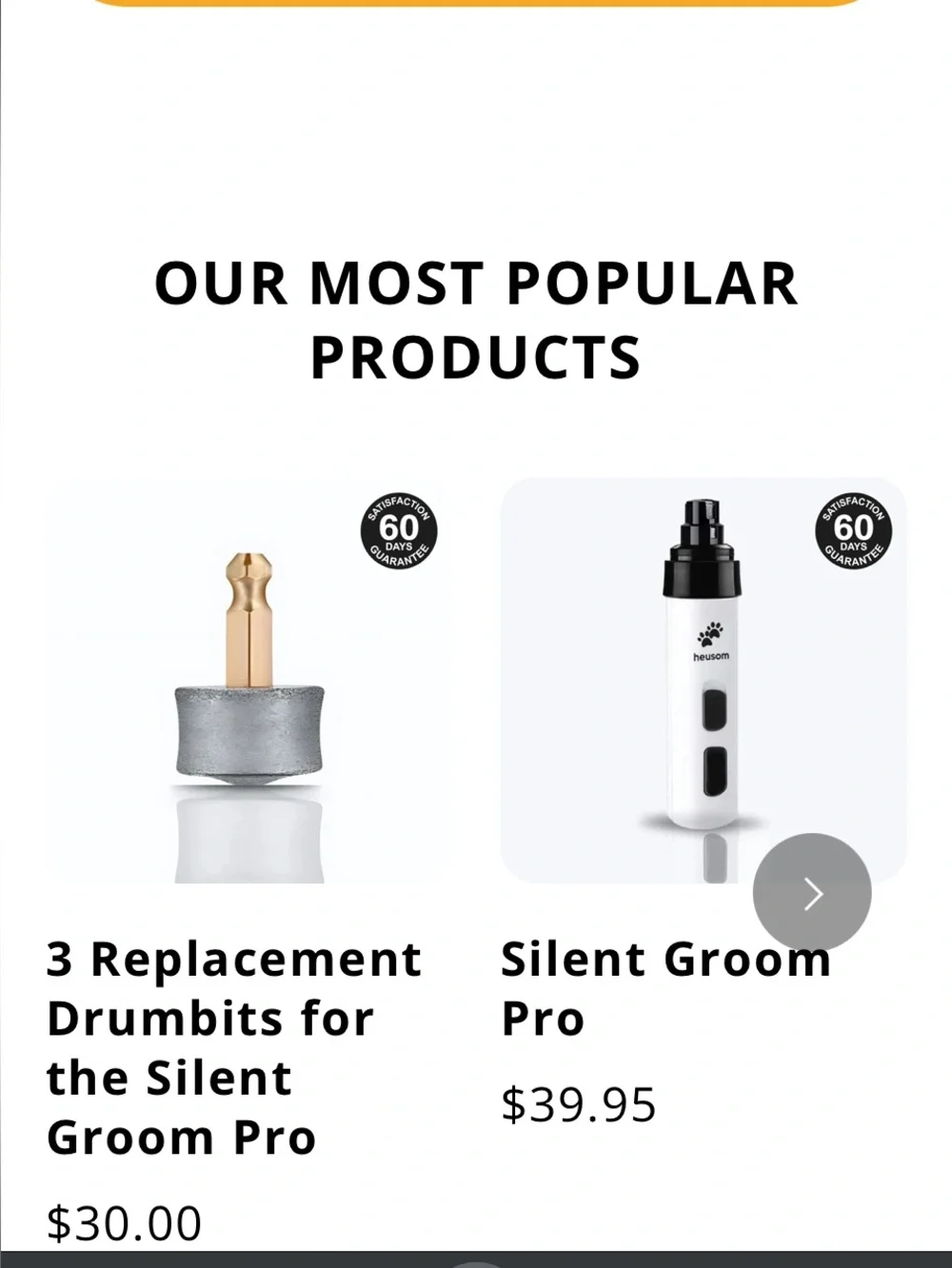 Silent Groom Pro Electric Trimmer + 3 replacement heads